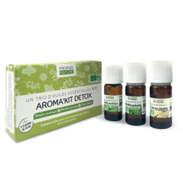 Aroma'kit Detox - 3 huiles essentielles bio