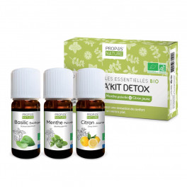 Aroma'kit Detox - 3 huiles essentielles